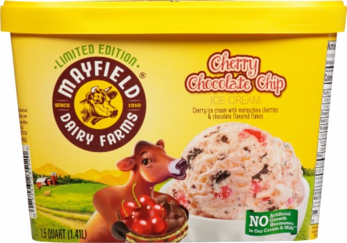 Mayfield Dairy Farms Cherry Chocolate Chip Ice Cream Perspective: front