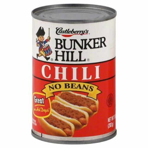 Bunker Hill Chili with No Beans Perspective: front