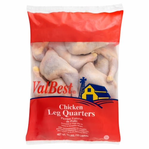 Valbest Fresh Chicken Leg Quarters Perspective: front