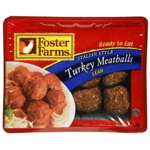 Foster Farms Italian Style Turkey Meatballs 10 Oz Mariano S