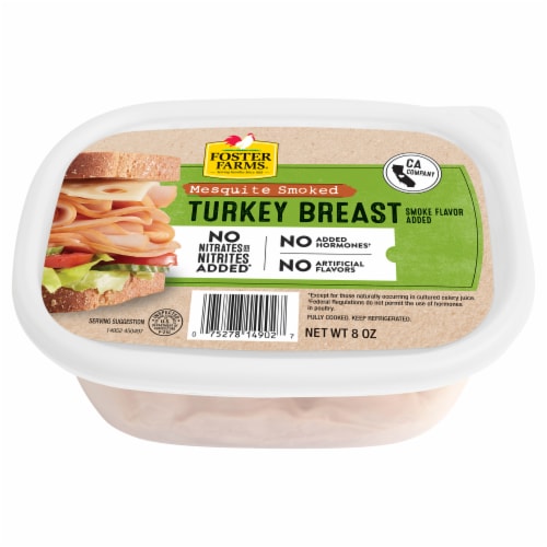 Foster Farms® Mesquite Smoked Turkey Breast Perspective: front