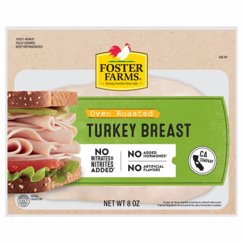 Foster Farms Oven Roasted Turkey Breast Perspective: front