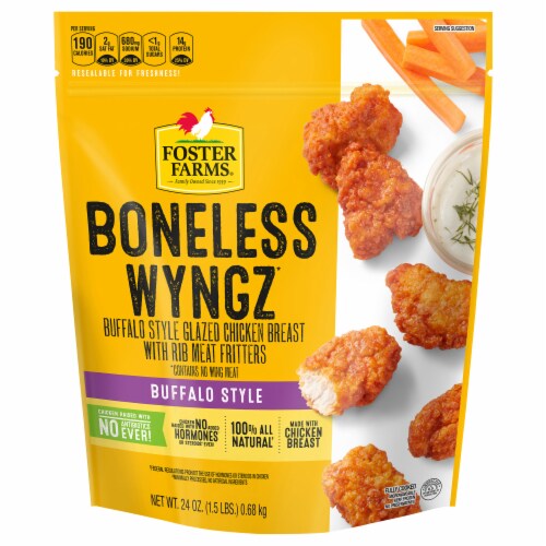 Foster Farms® Buffalo Style Chicken Breast Bites Perspective: front