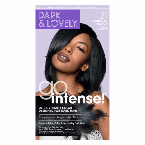 Softsheen-Carson Dark and Lovely Go Intense Original Black Hair Color ...