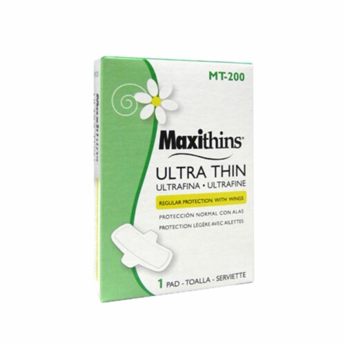 Maxithins Vended Ultra-Thin Pads, 200/Carton