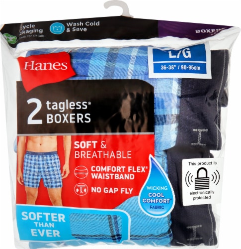 Hanes® Tagless® Boxers Perspective: front