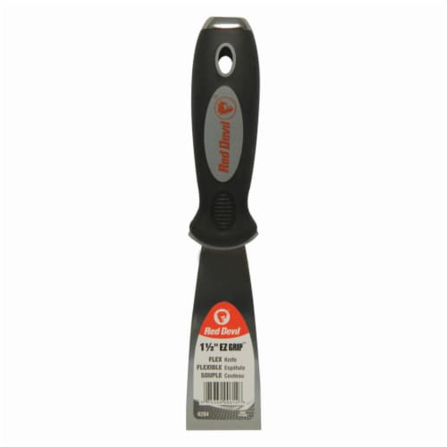 Red Devil® EZ Grip Flex Putty Knife - Black Perspective: front