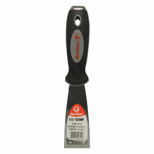 Red Devil® EZ Grip Flex Putty Knife - Black Perspective: front