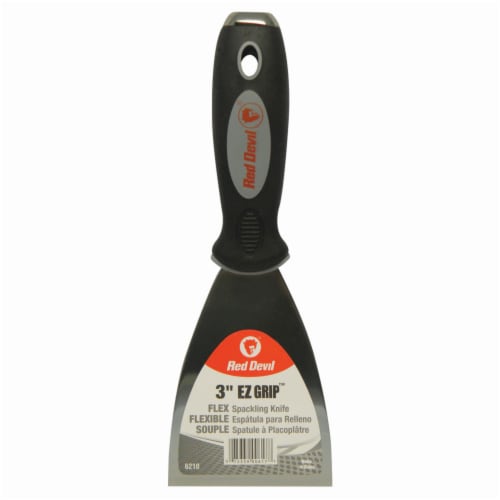 Red Devil® EZ Grip Flex Spackling Knife - Black Perspective: front