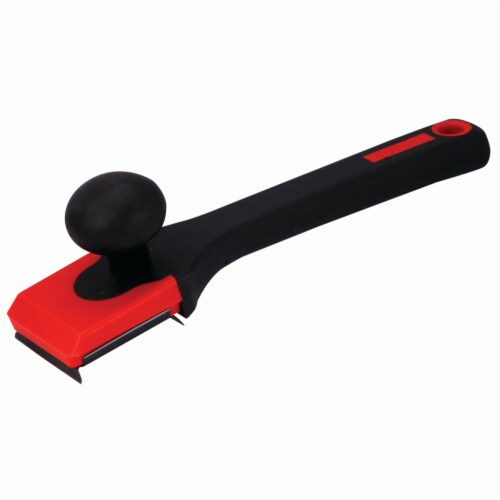 Red Devil® Heavy-Duty 4-Edge Scraper - Black/Red Perspective: front