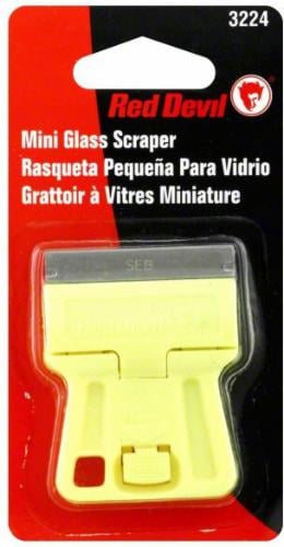 Red Devil® Mini Glass Scraper Perspective: front