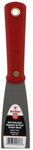 Red Devil® 4800 Series Stiff Putty Knife - Red Perspective: front