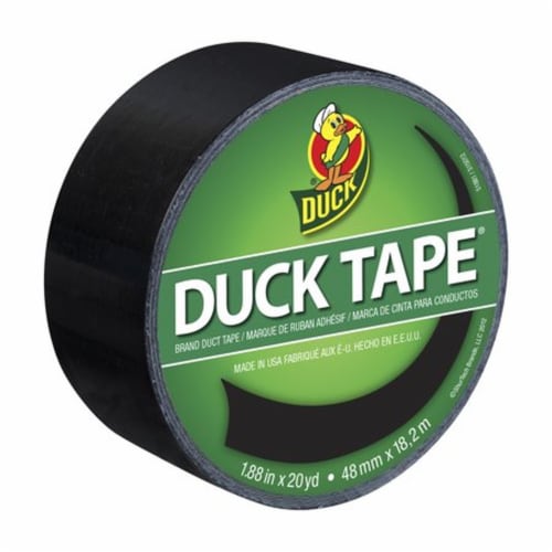 Duck Tape® Brand Duct Tape - Black Perspective: front