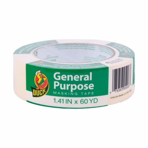Duck® Brand General Purpose Masking Tape - Tan Perspective: front