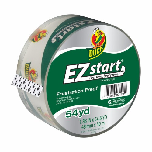 Duck® EZ Start® Packaging Tape Perspective: front