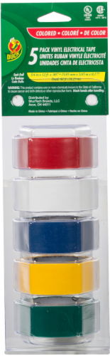 Duck® Professional Color Coding Electrical Tape Perspective: front
