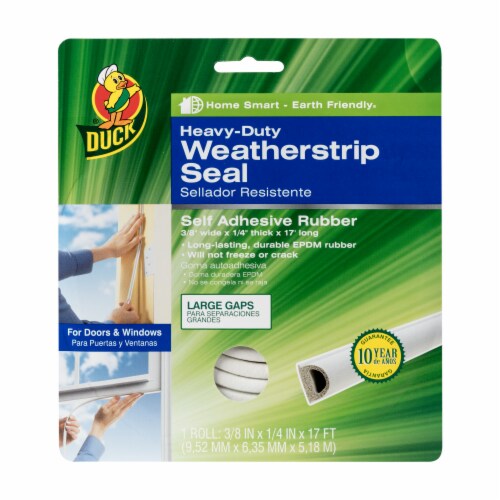 Duck® Heavy-Duty Weatherstrip Seal Perspective: front