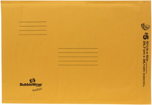 Duck #5 Bubble Lined Envelope 10.5 X15 Perspective: front