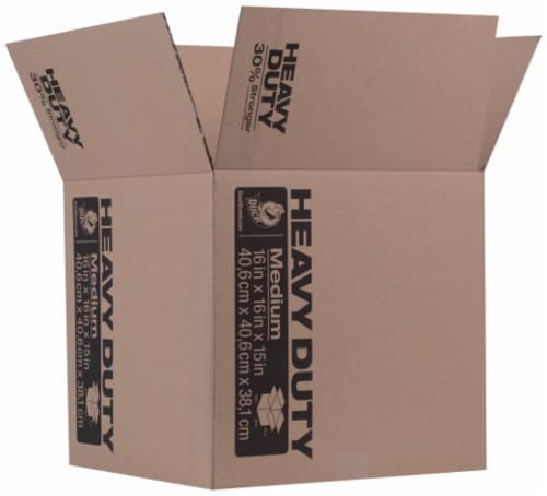 Duck® Heavy-Duty Storage and Moving Box - Brown, 1 ct - Ralphs