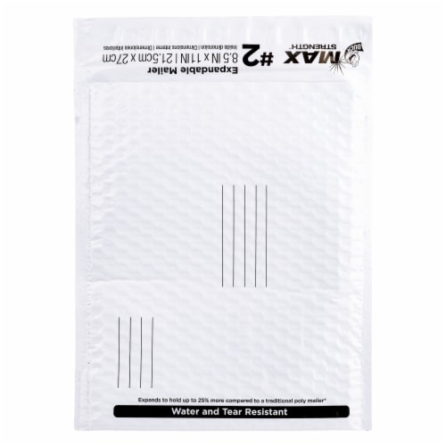 Duck® #2 Expandable Poly Mailer Perspective: front