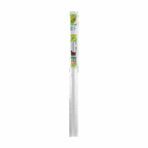 Duck® Self-Adhesive Door Bottom - 2 Pack - Clear Perspective: front