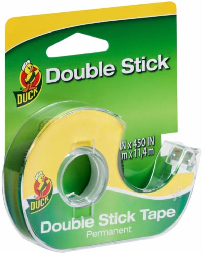 Duck® Double Stick Clear Permanent Tape, 0.5 x 450 in - Kroger