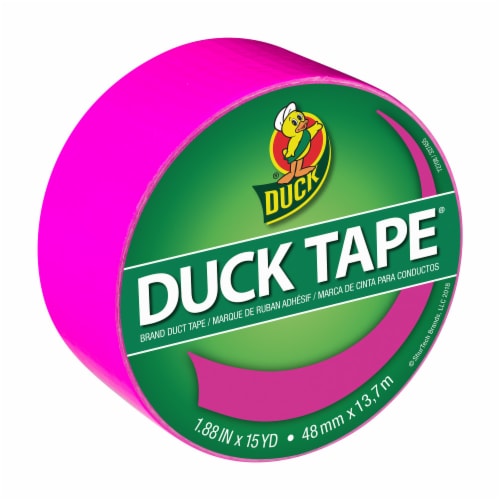 Duck® Fluorescent Lilac Duct Tape Perspective: front