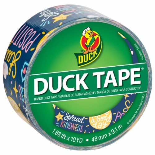 Duck® Positivity Print Duck Tape Perspective: front
