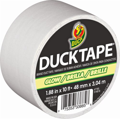 Duck® Brand Glow-in-the-Dark Duct Tape - 1.88 Inch x 10 Foot