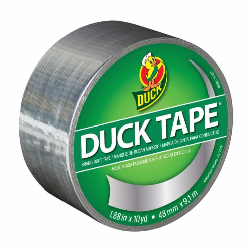 Duck® Brand Color Duct Tape - Chrome, 1.88 Inch x 15 Yard