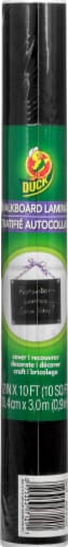 Duck® Laminate Chalkboard - Black Perspective: front