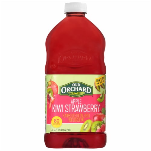 Old Orchard® Apple Kiwi Strawberry Flavored Juice Cocktail Perspective: front