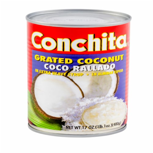 Conchita® Grated Coconut Can Perspective: front