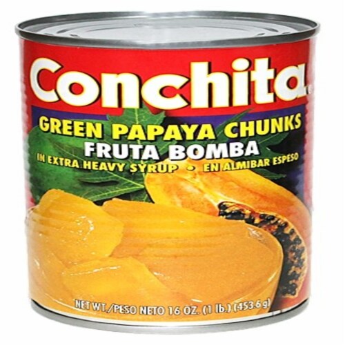 Conchita® Green Papaya Chunks Perspective: front