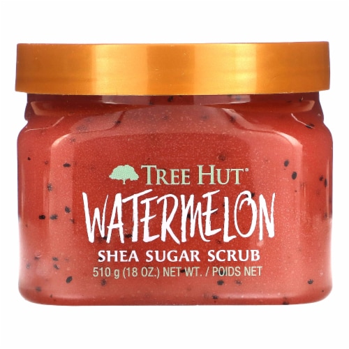 Tree Hut® Watermelon Shea Sugar Scrub Perspective: front