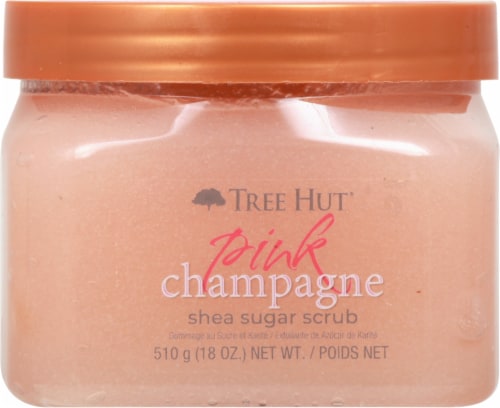 Tree Hut® Pink Champagne Shea Sugar Scrub Perspective: front