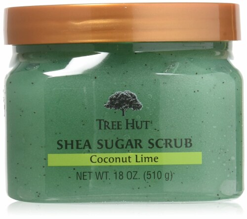 Tree Hut® Coconut Lime Shea Sugar Scrub Perspective: front