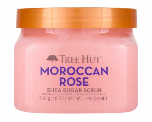 Tree Hut® Moroccan Rose Shea Sugar Scrub Perspective: front