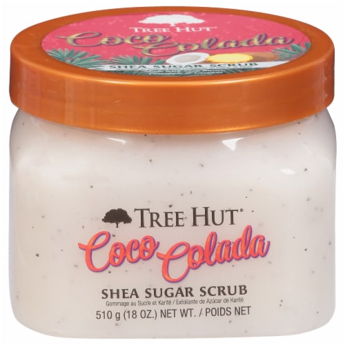 Tree Hut® Coco Colada Shea Sugar Scrub Perspective: front