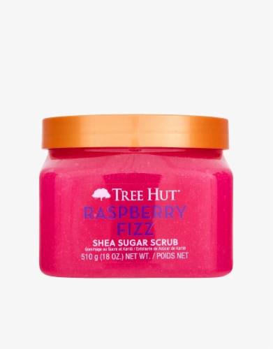 Tree Hut® Raspberry Fizz Shea Sugar Scrub Perspective: front