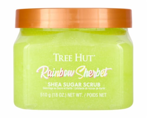 Tree Hut® Rainbow Sherbet Shea Sugar Scrub Perspective: front