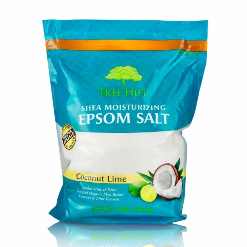 Tree Hut Coconut Lime Shea Moisturizing Epsom Salt Perspective: front