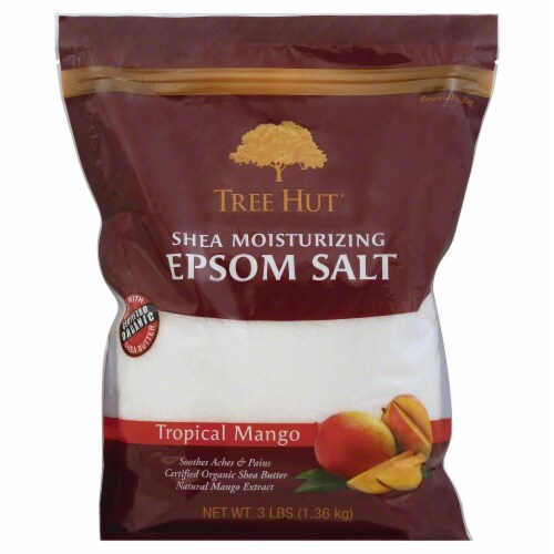 Tree Hut Shea Moisturizing Tropical Mango Epsom Salt Perspective: front