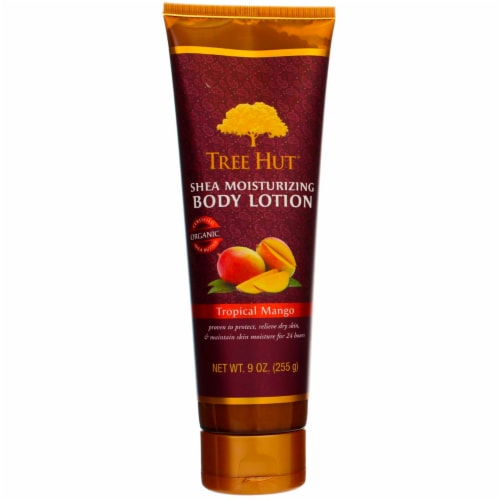 Tree Hut® Xtra Rich Moisturizing Tropical Mango Lotion Perspective: front