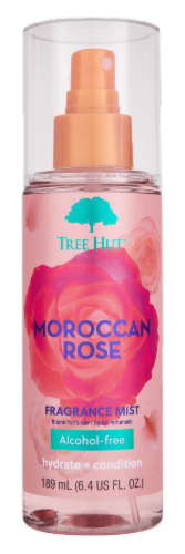 Tree Hut® Alsohol-Free Moroccan Rose Fragrance Mist Perspective: front