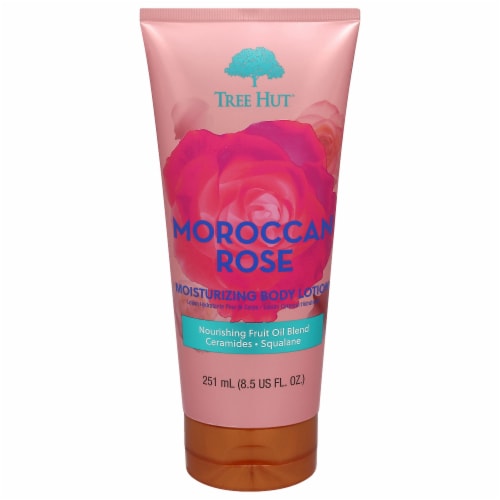 Tree Hut Moisturizing Moroccan Rose Body Lotion Perspective: front