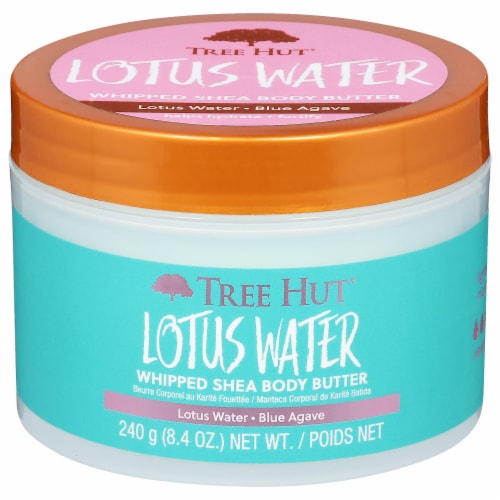 Tree Hut® Lotus Water Whipped Shea Body Butter Perspective: front