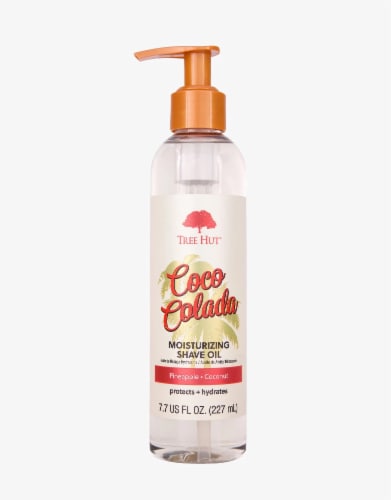 Tree Hut® Moisturizing Shave Oil Coco Colada Perspective: front