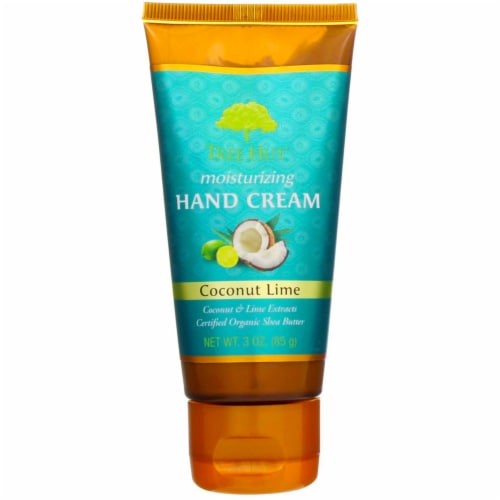 Tree Hut Moisturizing Coconut Lime Hand Cream Perspective: front