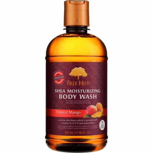 Tree Hut Shea Moisturizing Tropical Mango Body Wash Perspective: front